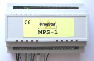 Monitoring kotowni z moduem MPS-1 - pomiar temperatury przez Internet